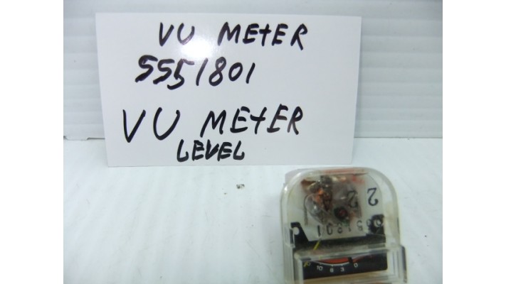 VU meter 5551801 level meter